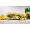 Kartoffel & Svampe Sandwich Combo
