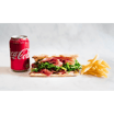 Ella - Sandwich, Slice & Fries Serrano Skinke Sandwich Combo