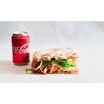 Ella - Sandwich, Slice & Fries Røget Lakse Sandwich & Drink