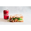 Røget Lakse Sandwich & Drink